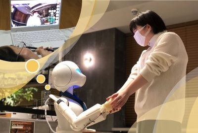 2022 E-Tech: Yamazaki_Meta Avatar Robot Cafe: Linking Physical and Virtual Cybernetic Avatars to Provide Physical Augmentation for People with Disabilities