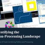 Demystifying the Python-processing Landscape: An Overview of Tools Combining Python and Processing