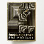 SIGGRAPH 50th Anniversary Pin 2023