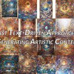 A Fast Text-driven Approach for Generating Artistic Content