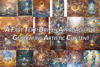 2022 Posters: Lupașcu_A Fast Text-driven Approach for Generating Artistic Content