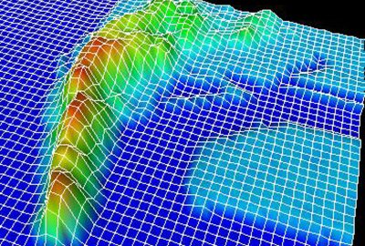 2003 SIGKids: Scrivener_4th graders learn about the Global Positioning System (GPS) and Digital Elevation Maps (DEM)