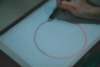 2007 Posters: So A Free Hand Drawing with Simultaneous Projection of Predicted Guideline