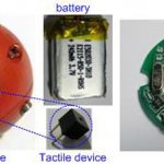 A ball type vibro-tactile space mouse using one web camera