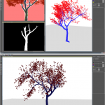 LiveTree: realistic tree growth simulation tool