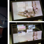 Direct, spatial, and dexterous interaction with see-through 3D desktop