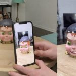 Intermediated Reality With an AI 3D Printed Character