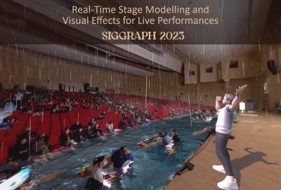 2023 Realtime Live: Rhee_Real-time Stage Modelling and Visual Effects for Live Performances
