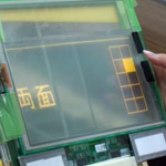 Comparison of front touch and back touch while using transparent double-sided touch display