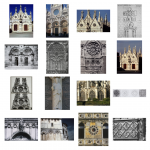 Using statistical topic models to organize and visualize large-scale architectural image databases