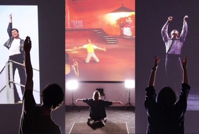 2023 Art Paper: Papatheodorou_Lights! Dance! Freeze! — Exploring the Dance-musical Filmic Space Using Embodied Search in an Interactive Installation