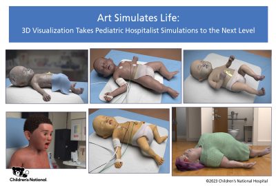 2023 Poster: Bloom_Art Simulates Life: 3D Visualization Takes Pediatric Hospitalist Simulations to the Next Level