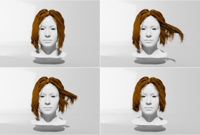 2023 Technical Papers: Daviet_Interactive Hair Simulation on the GPU Using ADMM