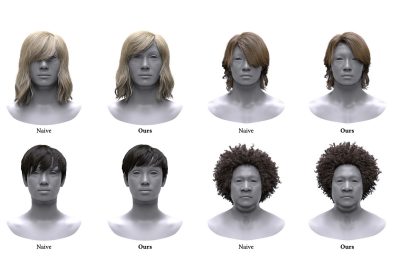 2023 Technical Papers: Hsu_Sag-free Initialization for Strand-based Hybrid Hair Simulation