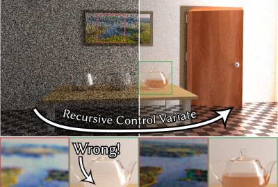 2023 Technical Papers: Nicolet_Recursive Control Variates for Inverse Rendering