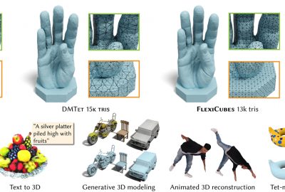 2023 Technical Papers: Shen_Flexible Isosurface Extraction for Gradient-based Mesh Optimization
