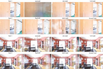 2023 Technical Papers: Somraj_ViP-NeRF: Visibility Prior for Sparse Input Neural Radiance Fields