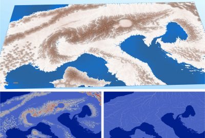 2023 Technical Papers: Schott_Large-scale Terrain Authoring through Interactive Erosion Simulation