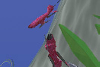 2010 Poster: Yamamoto Darwin’s Lake : Sketch Based Creature Creation System Enables Users to Collaborate with Contents Designers