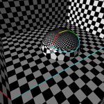 Faster accurate reflections throught quadric mirrors