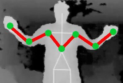 2012 Posters: Cho_The Flying : Kinect art using OpenNIand Learning System