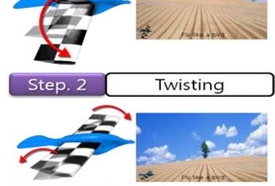 2012 Posters: Cho_The Flying : Kinect art using OpenNIand Learning System