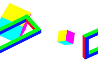 2012 Posters: Nakatsu_A Stereoscopic Representation of Impossible Rectangle Twisted Torus Figure