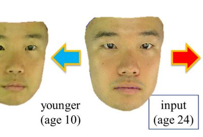 2012 Posters: TAZOE_Facial aging simulator considering geometry and patch-tiled texture