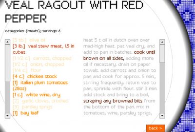 2005 Poster: Liu Synesthetic Recipes: foraging for food with the family, in taste space