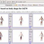 Similarity based retrieval from a 3D human database