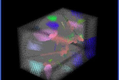 2010 Poster: Kim Voronoi Diagram Computation for Protein Molecules Using Graphics Hardware