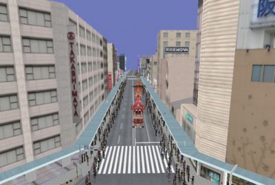 2010 Poster: Choi Virtual Yamahoko Parade in Virtual Kyoto