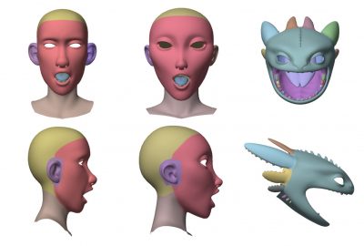 2020 Poster: Bailey_Fast and deep facial deformations