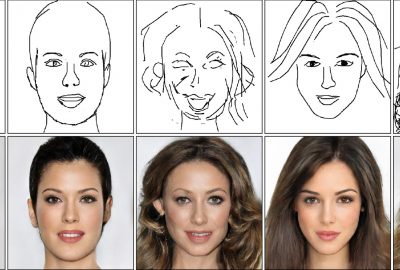 2020 Poster: Chen_DeepFaceDrawing: deep generation of face images from sketches