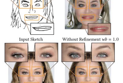 2020 Poster: Chen_DeepFaceDrawing: deep generation of face images from sketches