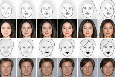 2020 Poster: Chen_DeepFaceDrawing: deep generation of face images from sketches