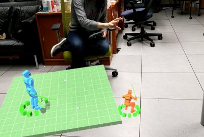 2021 Immersive Pavilion: Kohen_HoloFight: An Augmented Reality Fighting Game