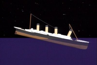SIGGRAPH 1988 Animation: Whitney_Return to the Titanic Sinking Scenario