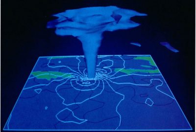 1994 Immersive Pavilion: Hibbard_The SIGGRAPH 94 Daily Weather Forecast