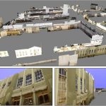 Automated reconstruction of building facades for virtual walk-thrus
