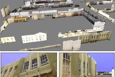 2003 Talks: Frueh_Automated Reconstruction of Building Facades for Virtual Walk-thrus