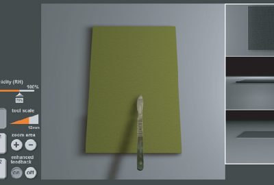 2003 Talks: Geary_A Haptic Virtual Reality Training Tool for Paper Conservators