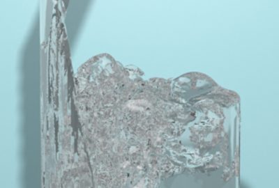 2003 Talks: Tanaka_The cubic Interpolated level set method for realistic fluid animation