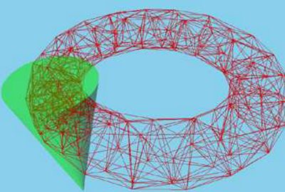 2006 Poster: Oda Fast Dynamic Fracture of Brittle Objects in 3D