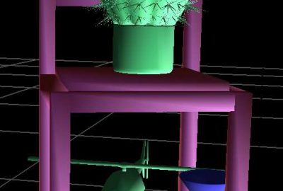 2006 Poster: Seversky_Real-time Spatial Relationship Based 3D Scene Composition of Unknown Objects