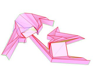 2006 Poster: Tachi Smooth Origami Animation by Crease Line Adjustment