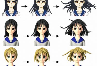 2006 Poster: Kazama Hair Motion Re Modeling from Cartoon Animation Sequence