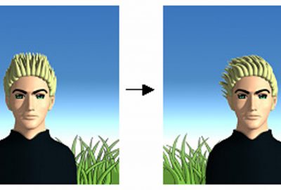 2006 Poster: Kazama Hair Motion Re Modeling from Cartoon Animation Sequence