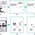 An algorithm for extracting text strings from comic strips