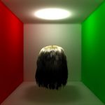 Rendering hair with global illumination